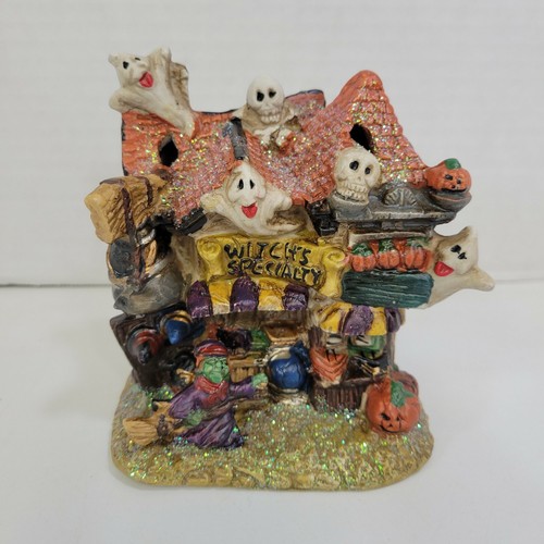 Ceramic halloween witch - ceramic,