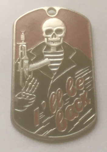 Russian dog tag pendant medal - pendant,